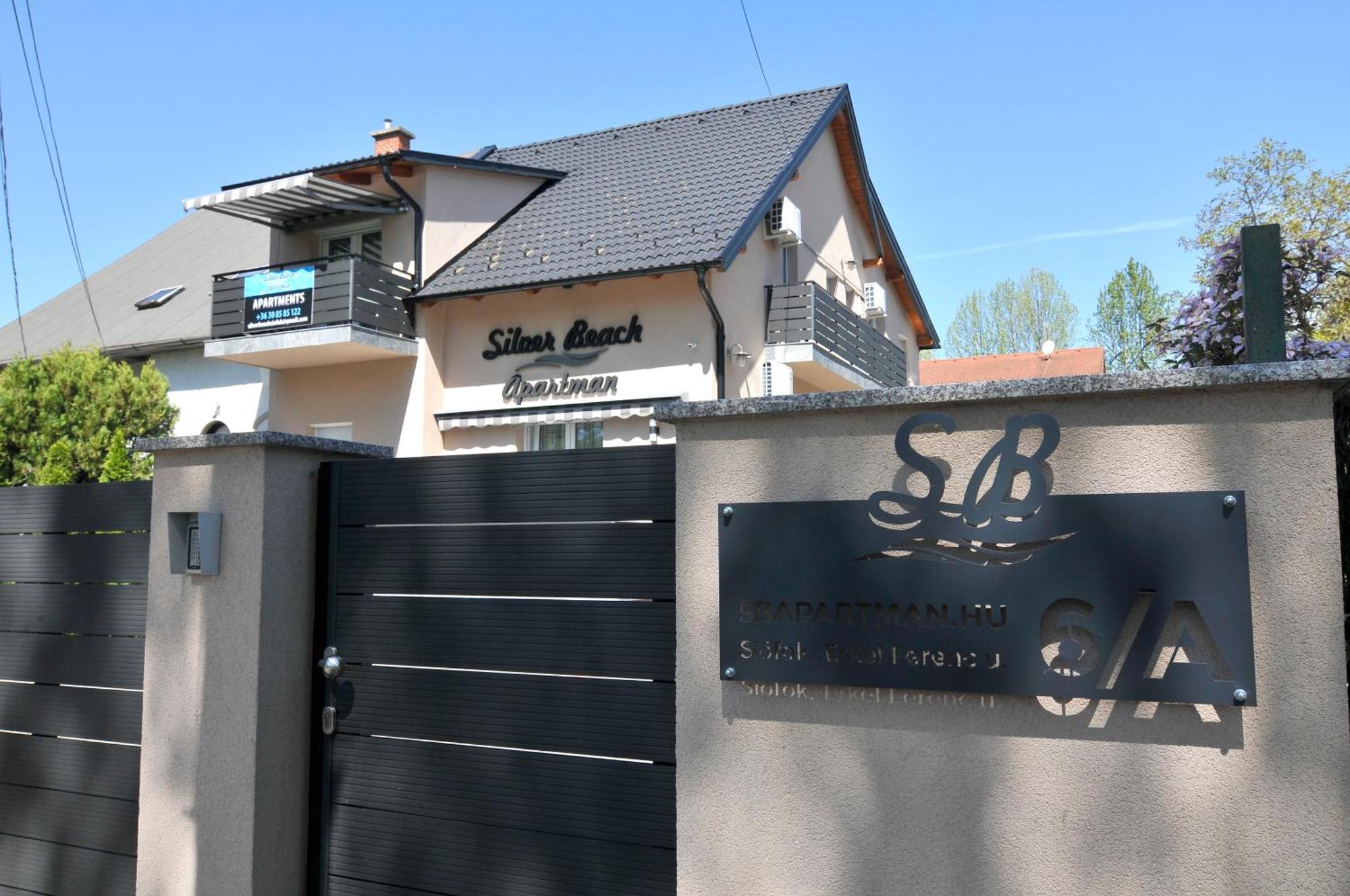 Silver Beach Apartments Siofok Exterior photo